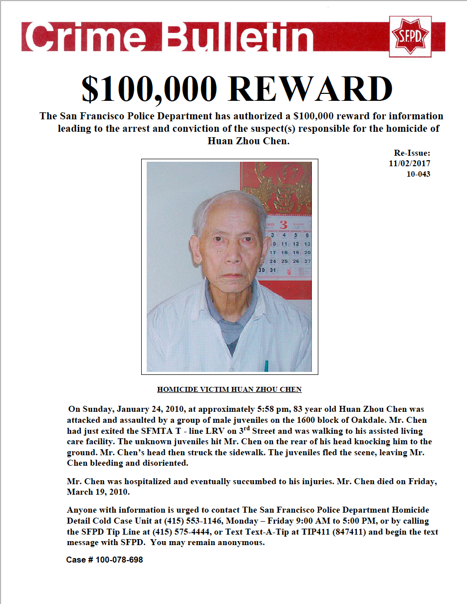 Reward flyer