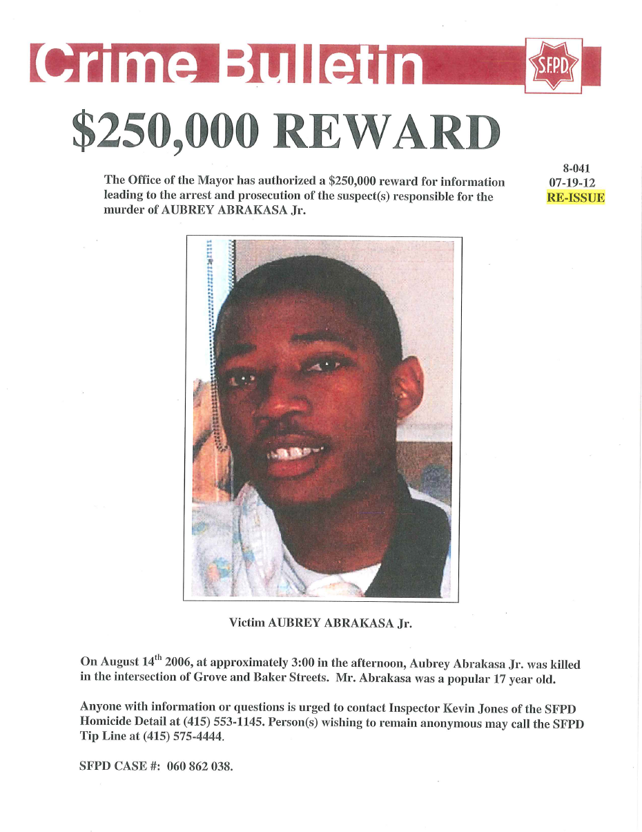 Reward flyer 