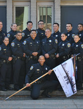 Photo of graduating academy class