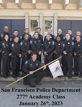 Photo of graduating academy class 277