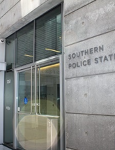 Southern Police Station Entrance at 1251 3rd Street